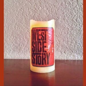 Westside Story Flameless Musical Theater Candle with Timer